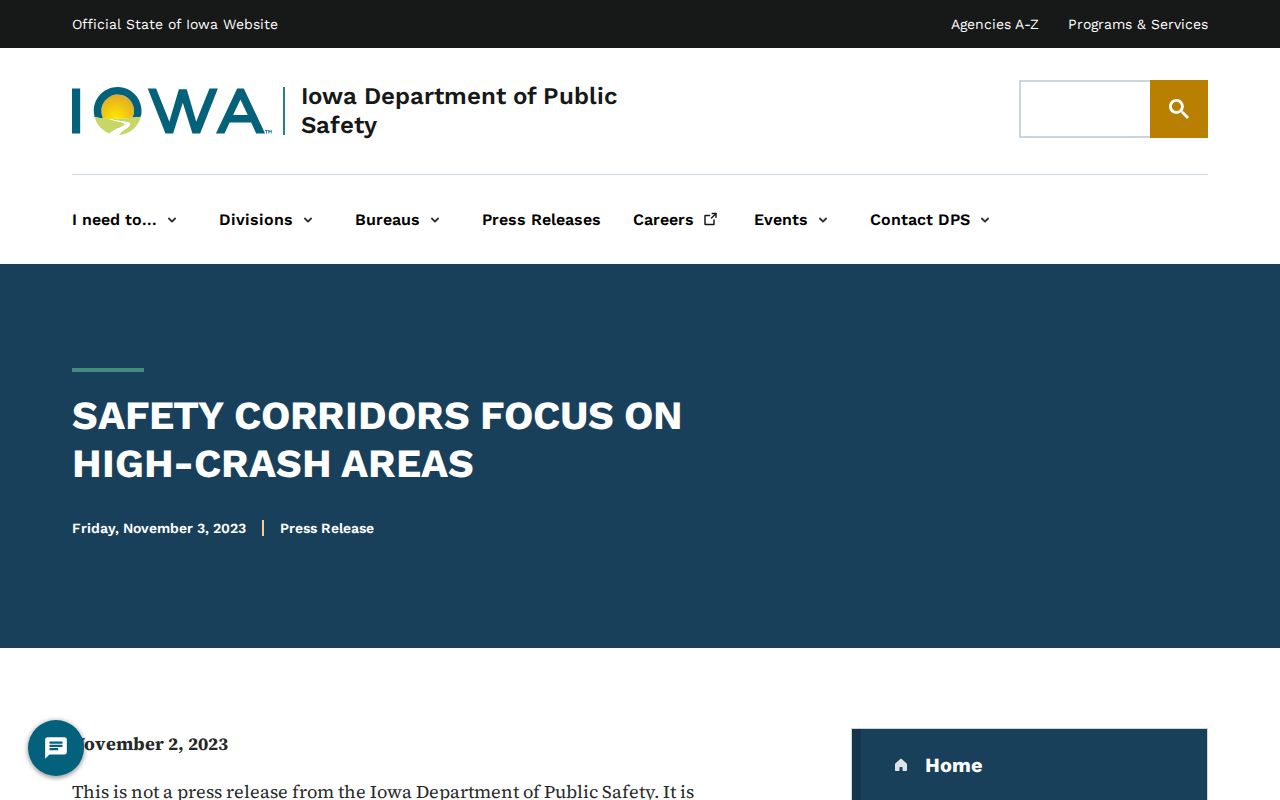 Moville criminal records and U.S. 20 safety corridor context